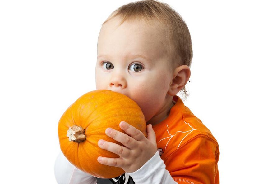 Children can be treated from worms with pumpkin seeds by correctly calculating the dosage